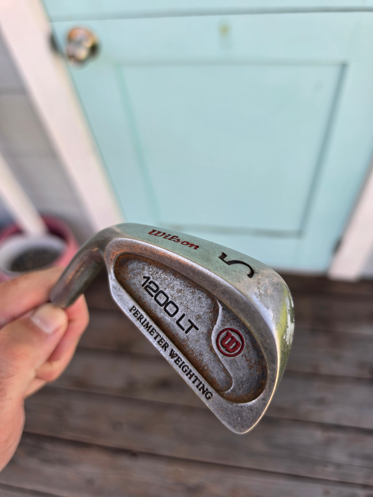 Wilson 1200 LT Iron Set 3–7 Right-Handed Steel Shafts – 5 Clubs - Image 9