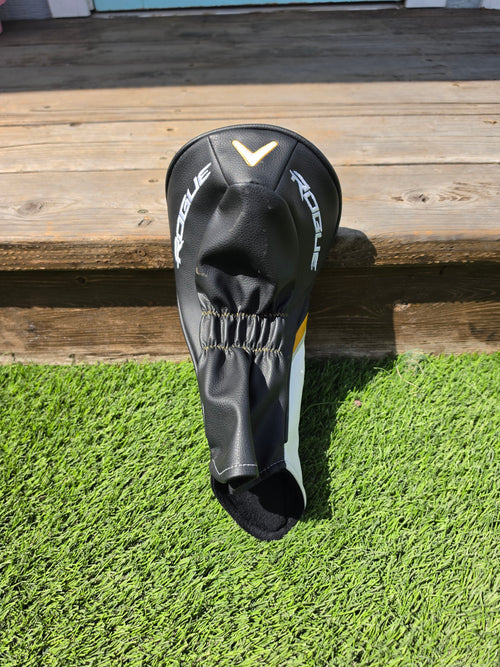 Callaway Rogue ST Driver Headcover Black White Gold 1 Wood Golf Cover - Image 2