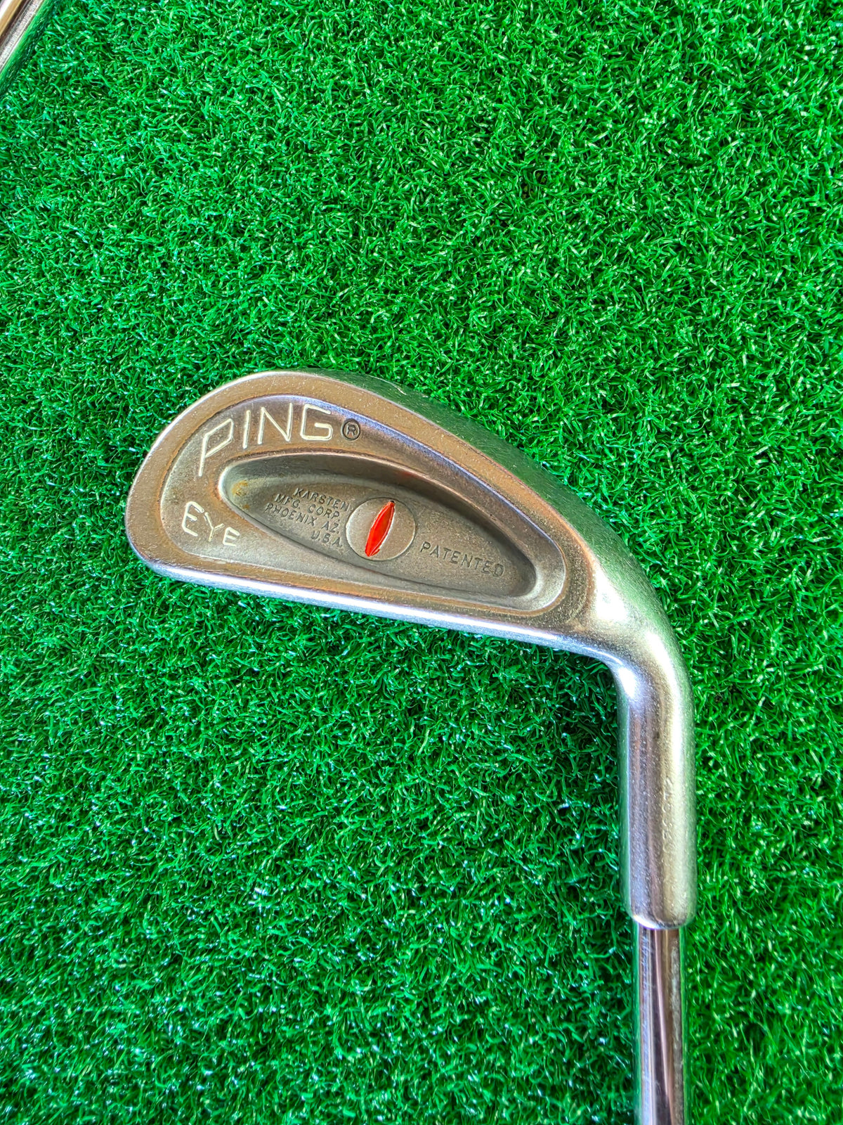 PING Eye Iron Set 3 4 6 7 8 9 RH Steel Shaft Vintage Golf Clubs 6pc - Image 14
