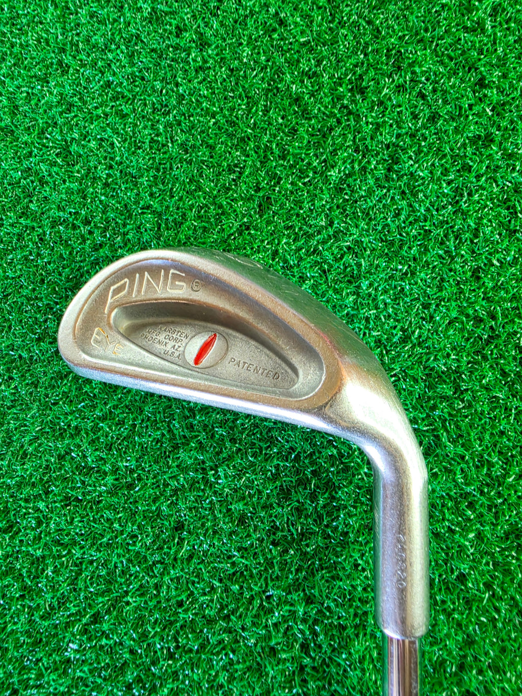 PING Eye Iron Set 3 4 6 7 8 9 RH Steel Shaft Vintage Golf Clubs 6pc - Image 20