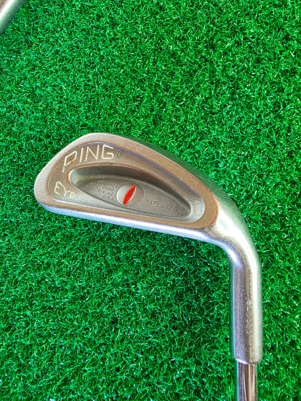 PING Eye Iron Set 3 4 6 7 8 9 RH Steel Shaft Vintage Golf Clubs 6pc - Image 17